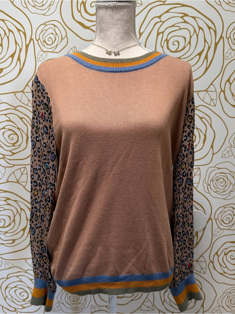 Anthropologie Conditions Apply Celina Knit Pullover